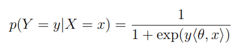 logistic regression probability formula