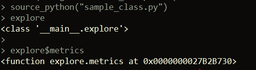 recitulate import python class into r