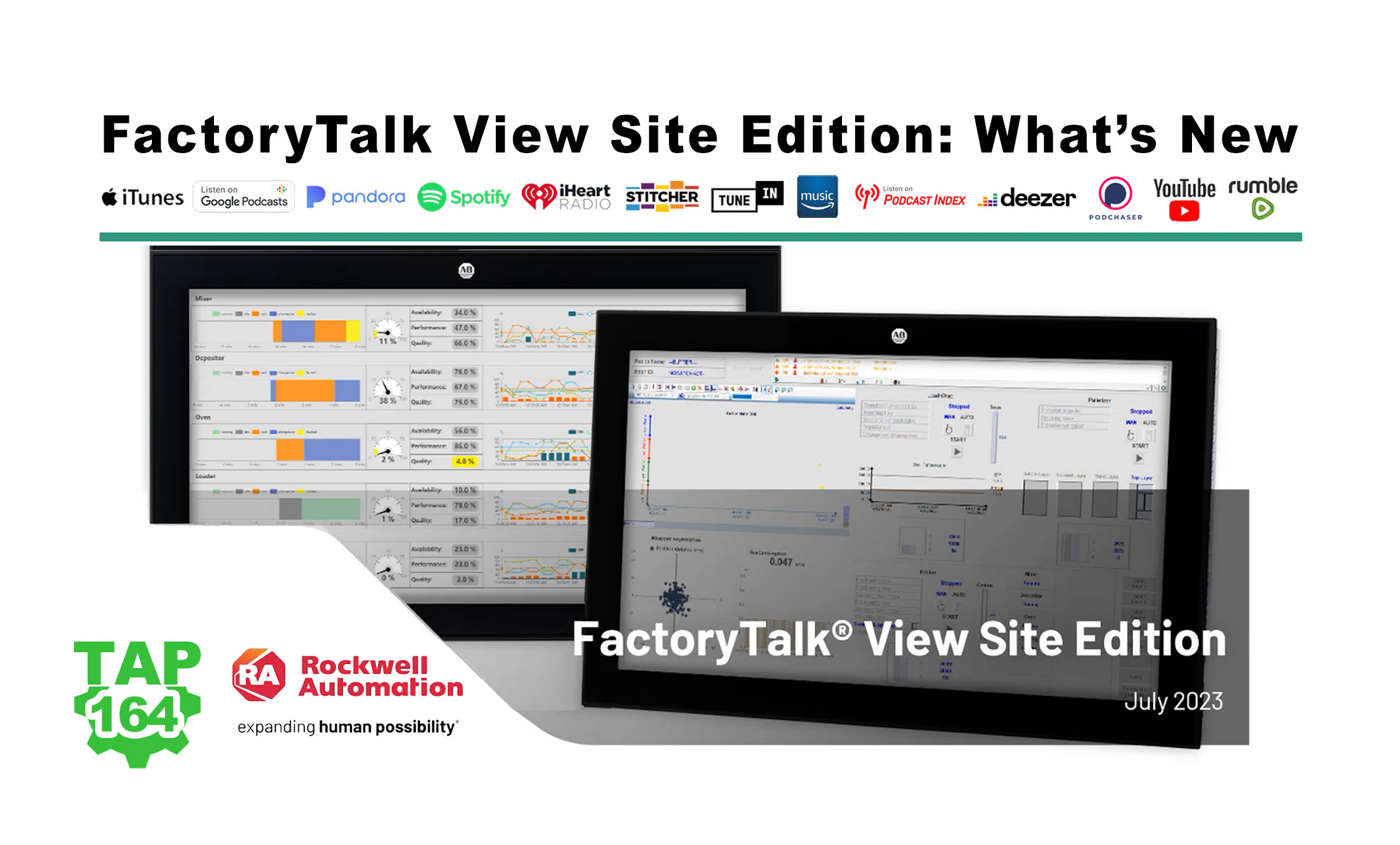 What’s New With FactoryTalk View Site Edition (P164)