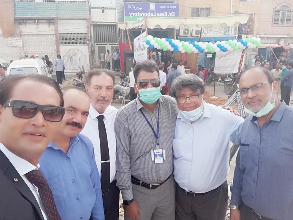 Defence Day Parade celebrated at Dr. Essa Lab. Daily The Azb