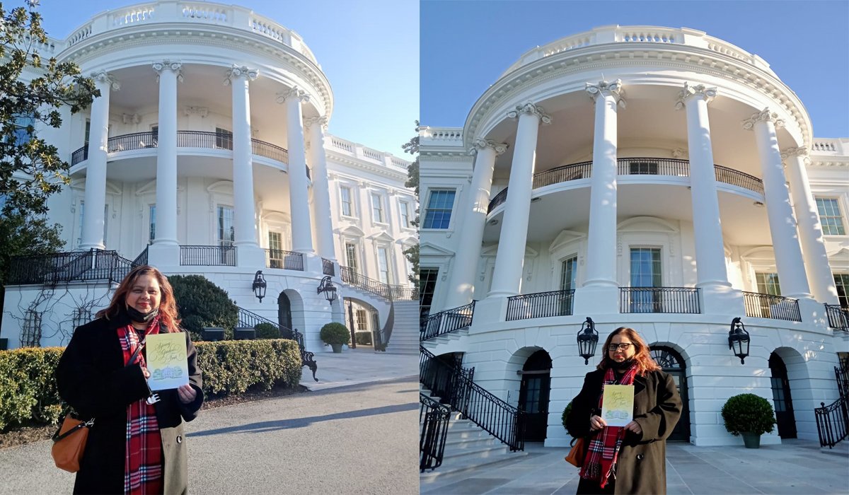 White house open doors to the public for the spring garden tours 2023.