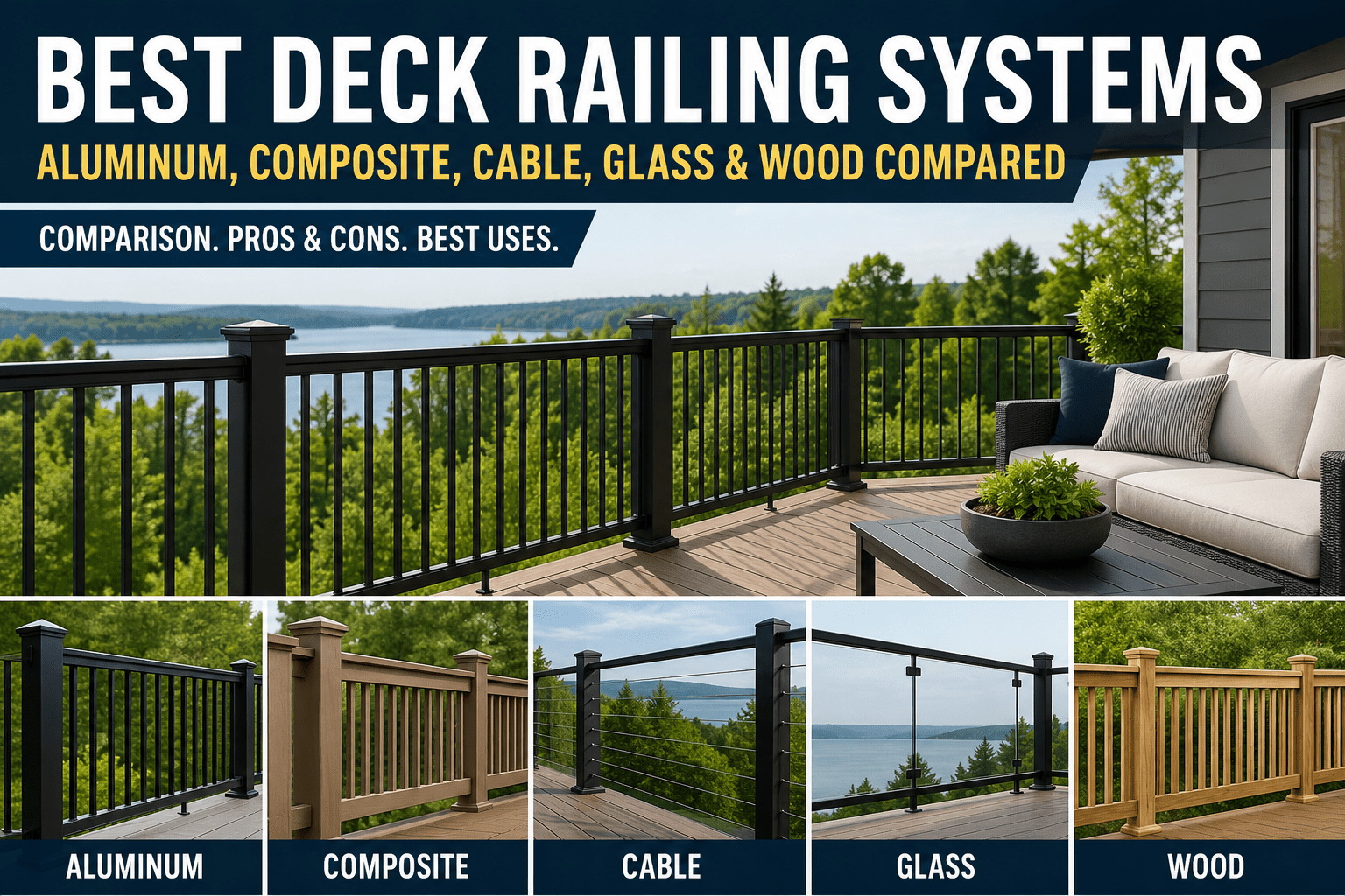 Best Deck Railing Systems
