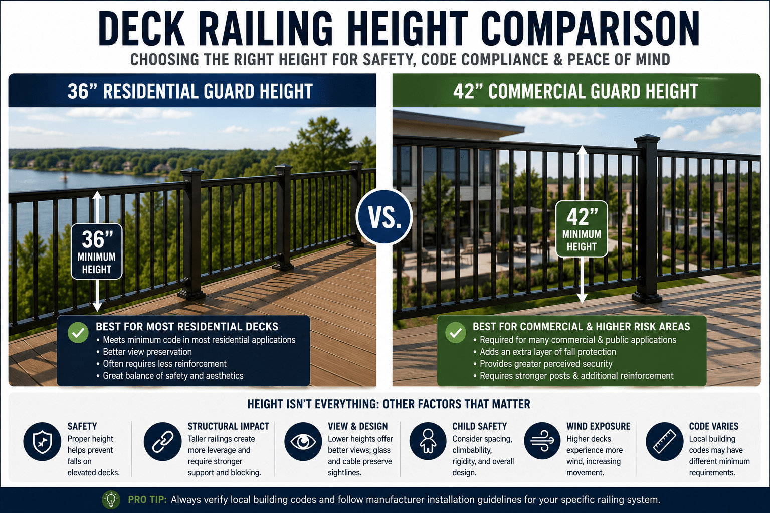 Deck Railing Height