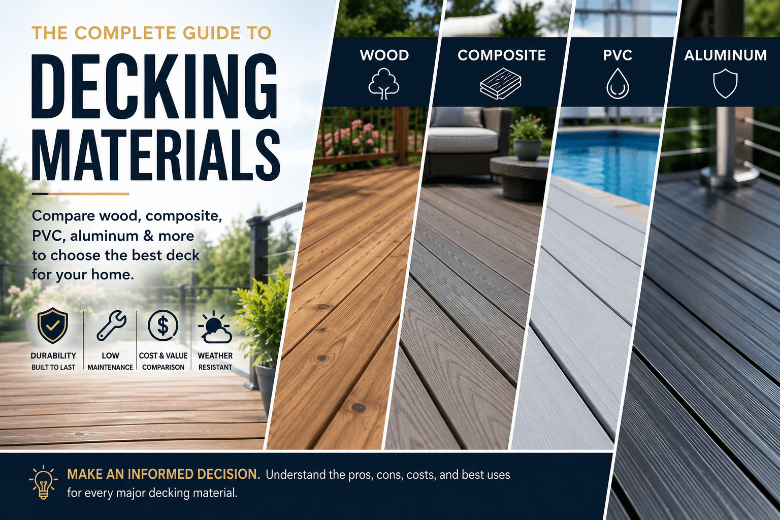 Complete Guide to Decking Materials