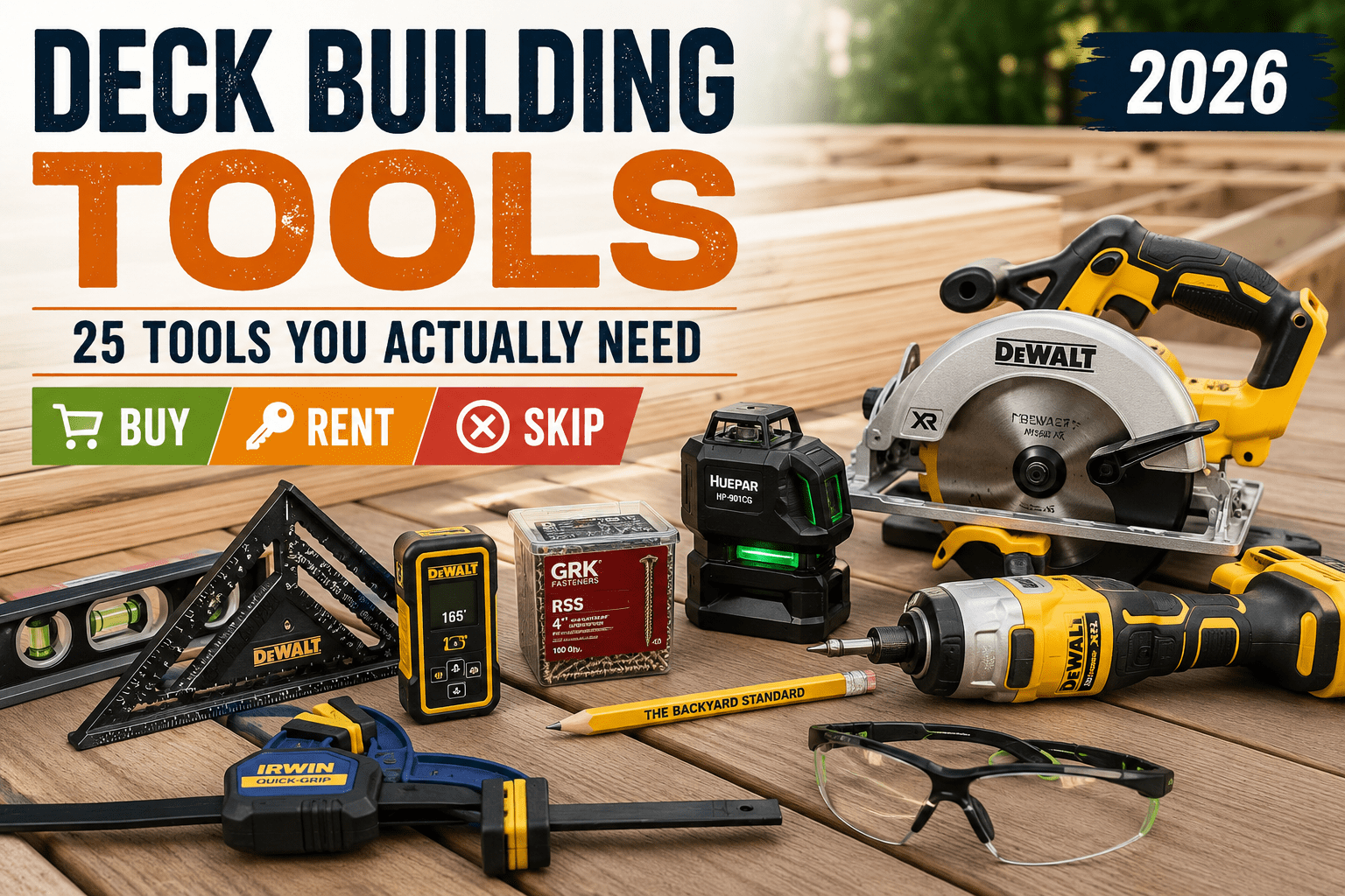 Deck Building Tools