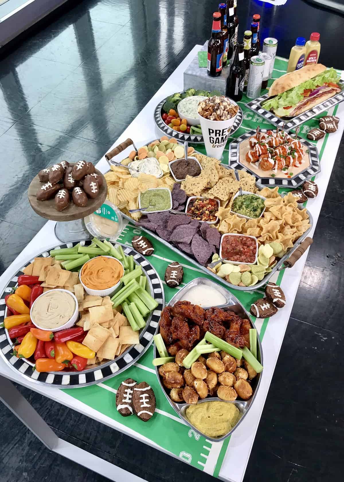 Buy some spread (or make your own) and grab your favorite bread, and you have an . The Ultimate Super Bowl Spread The Bakermama