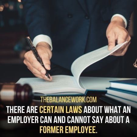 Can an employer tell other employees why you were fired?