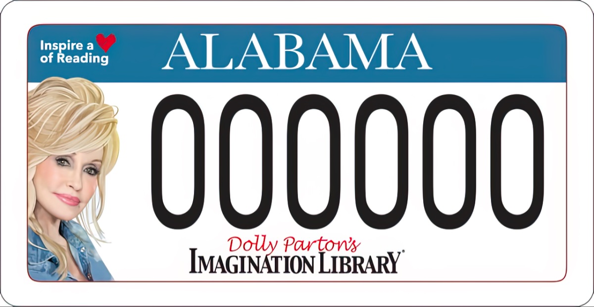 Want a Dolly Parton license plate in Alabama? How to show your commitment