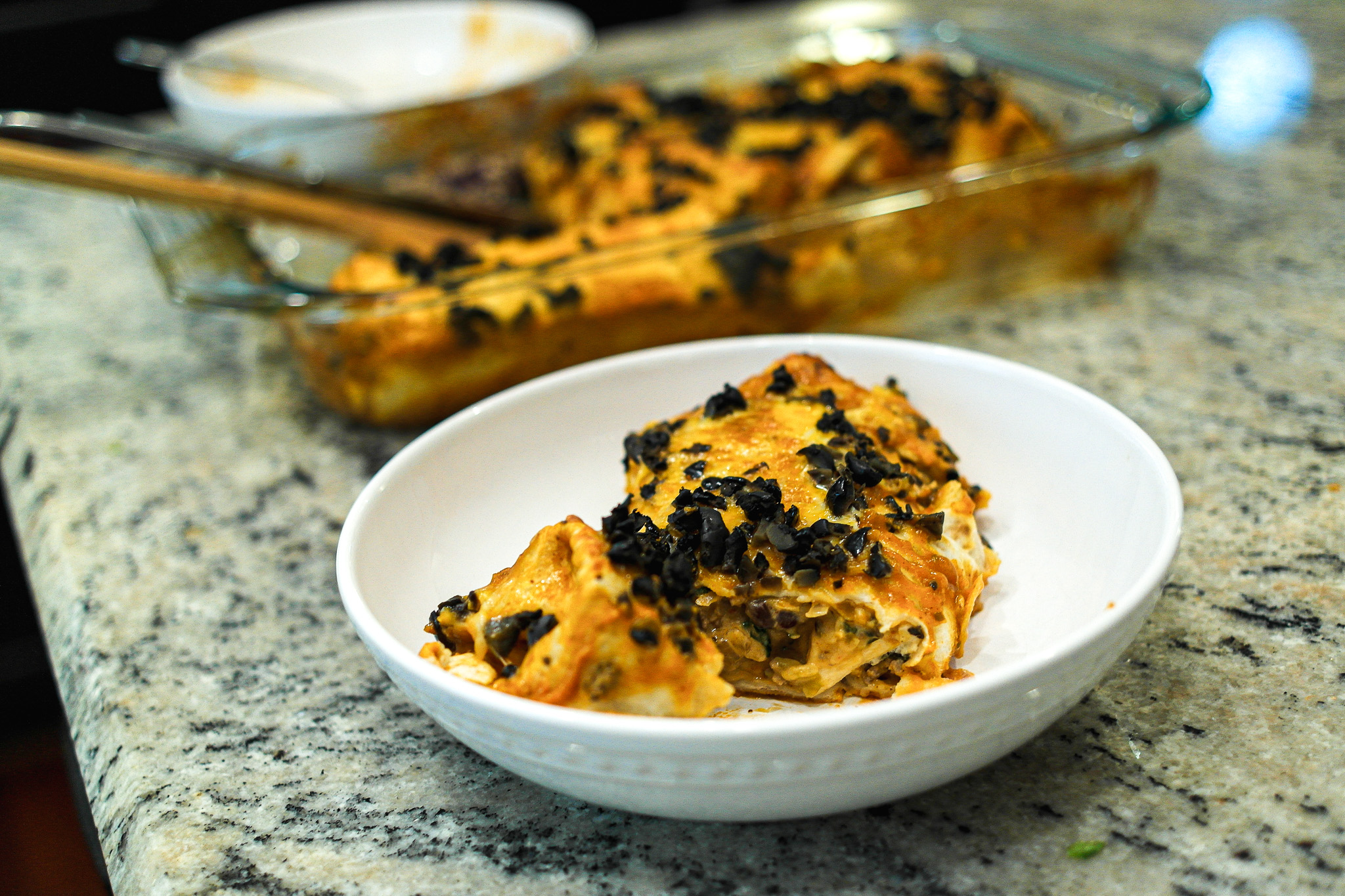 Easy Beef Enchiladas with Fresh Enchilada Sauce