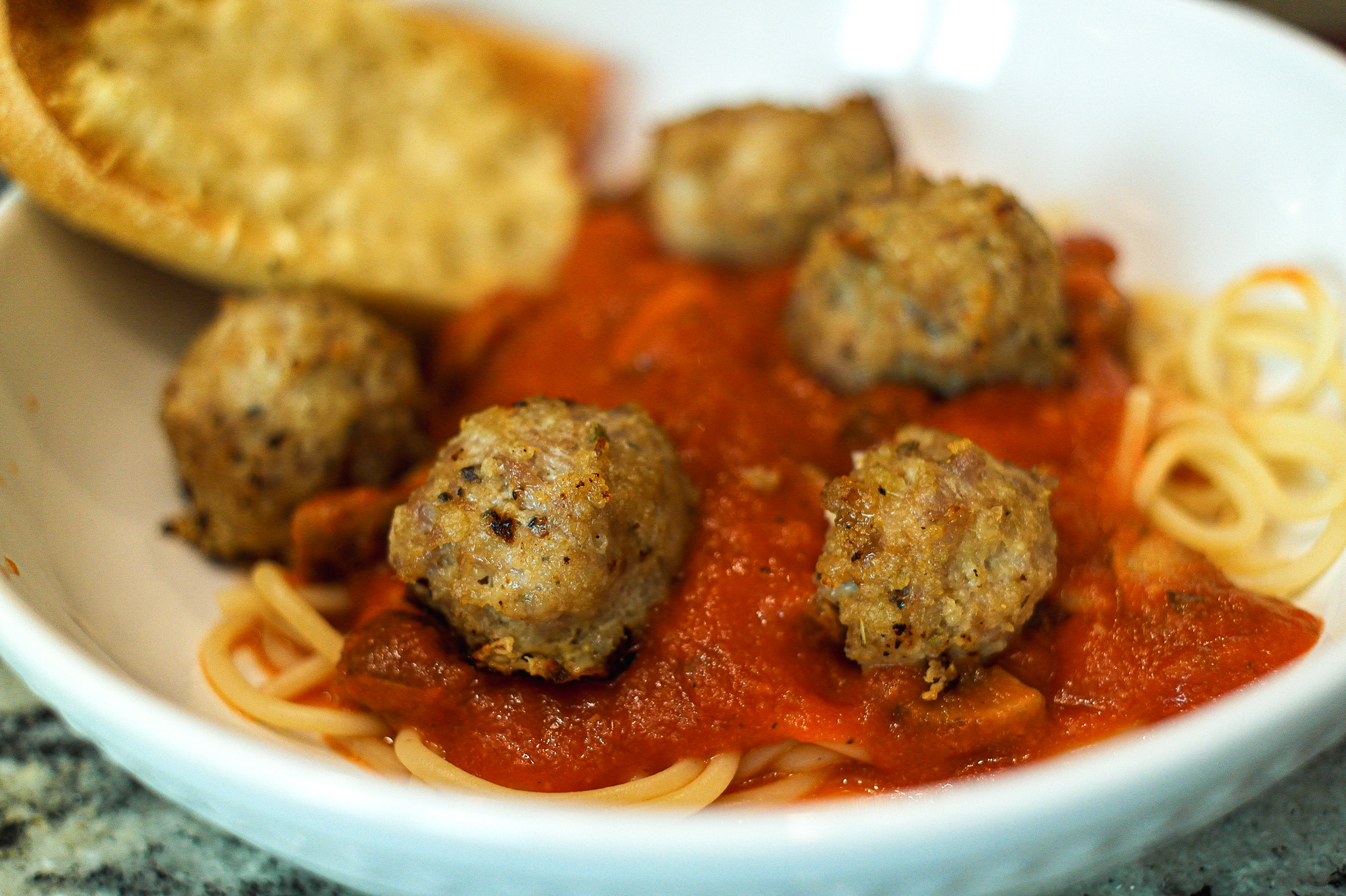 Lightened Italian Meatballs