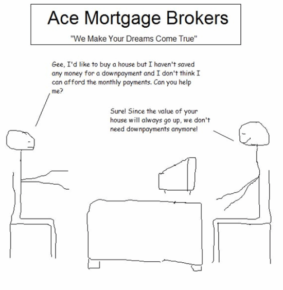Subprime stick figures