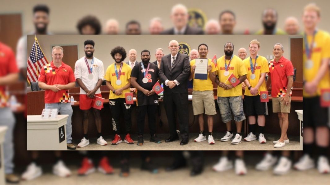 St. Mary’s County Special Olympics Basketball Team Celebrated After Silver Medal Finish