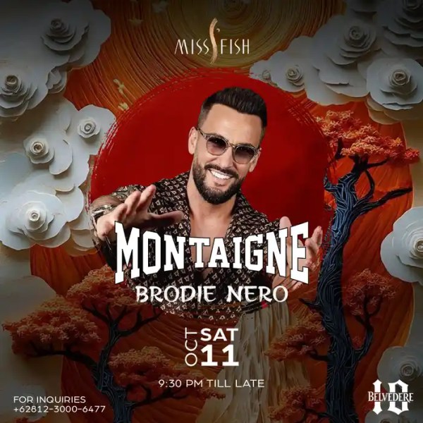 Saturday at Miss Fish with Montaigne
