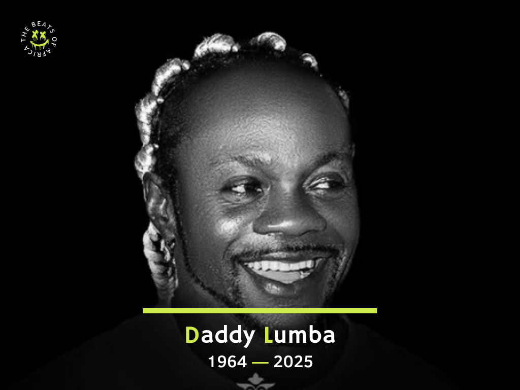 A classic portrait of the late Ghanaian highlife legend, Daddy Lumba