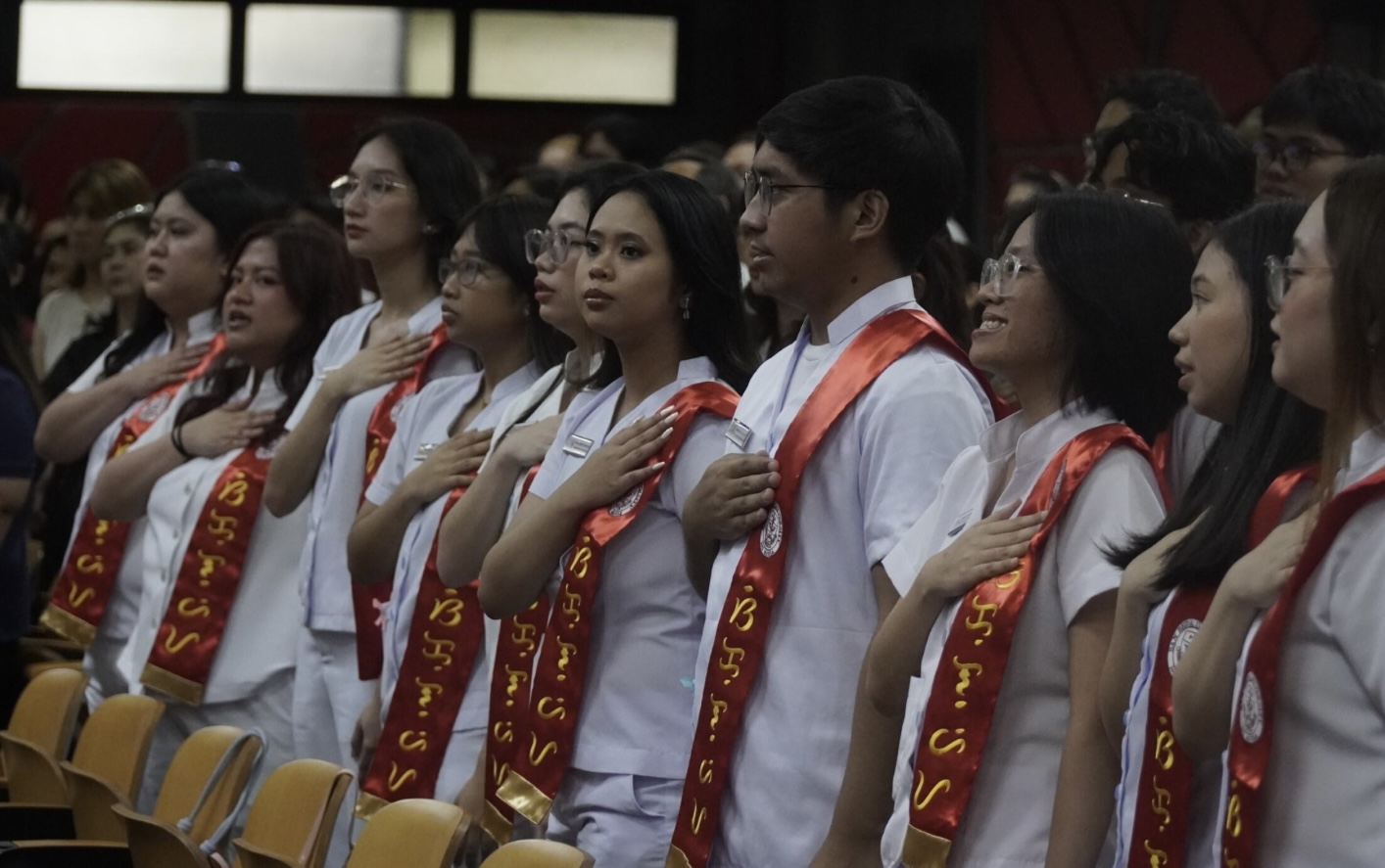Psychology seniors commence
pinning ceremony