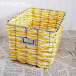 Wire Baskets with Ribbons Wire Baskets with Ribbon Tutorial