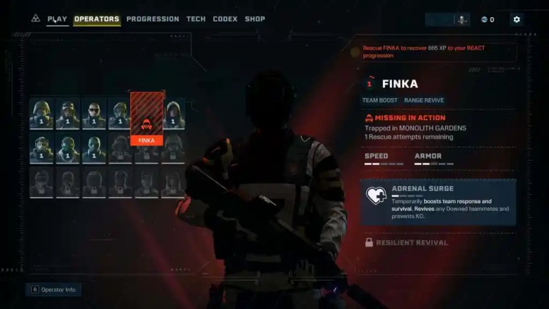 Rainbow Six Extraction Review - Operator MIA
