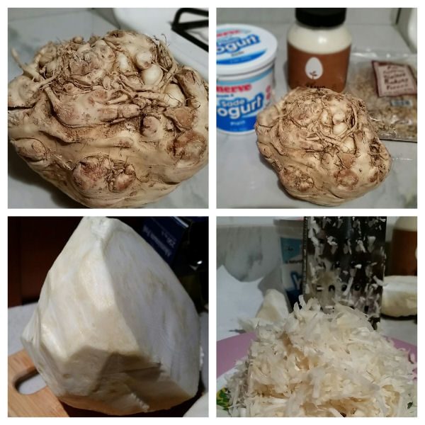 Celery Root Salad plus Dip