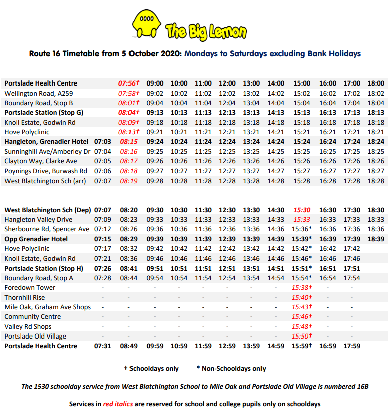 route-16-16a-the-big-lemon