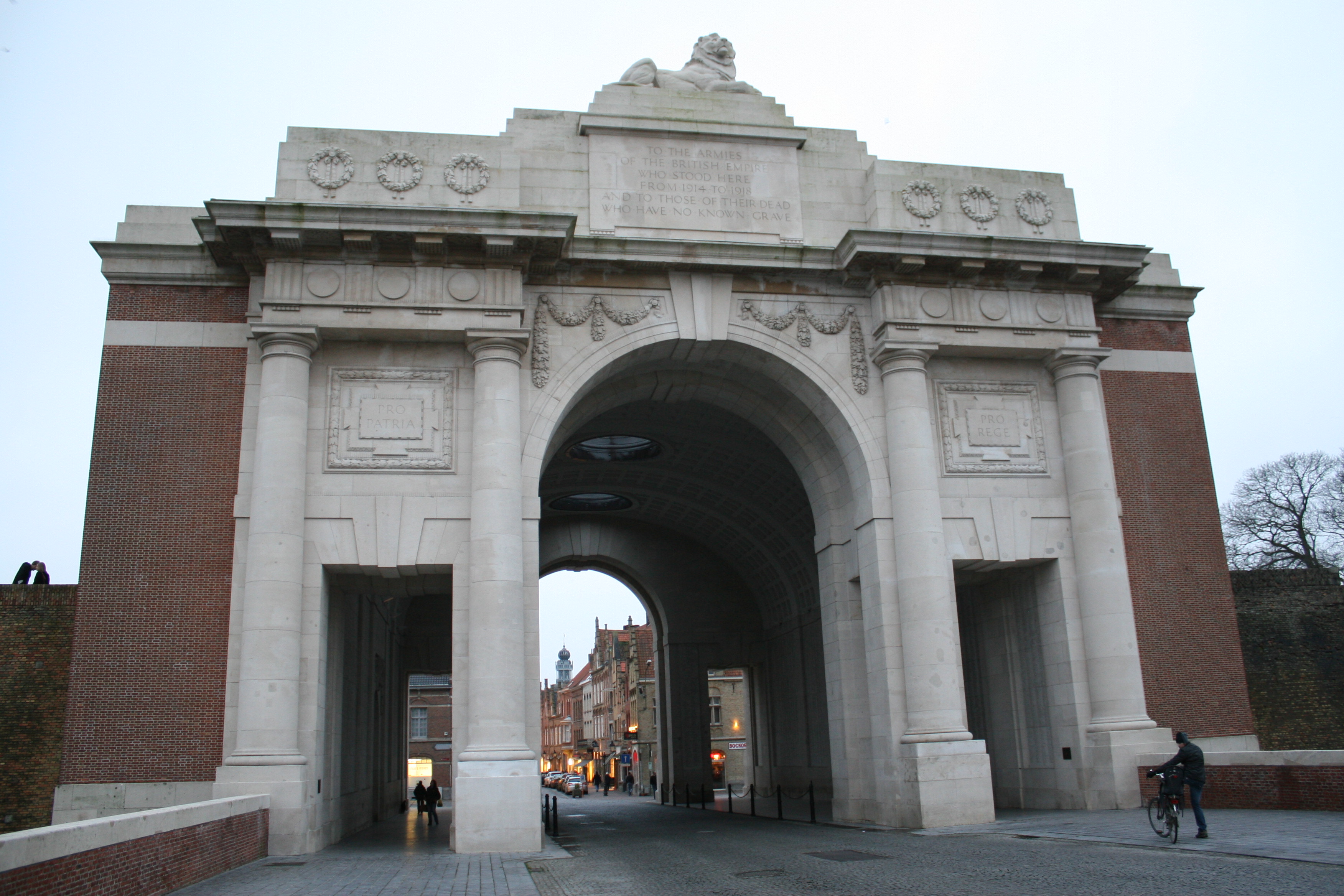 The Menin Gate Memorial to the Missing With the British Army in