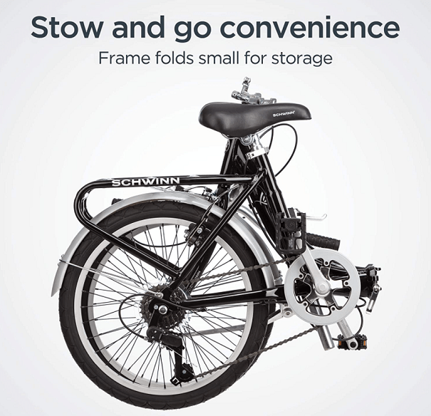 Maybe you want to commute to work, and the compact design makes it easy. Schwinn Loop Adult Folding Bike Review The Bikebell
