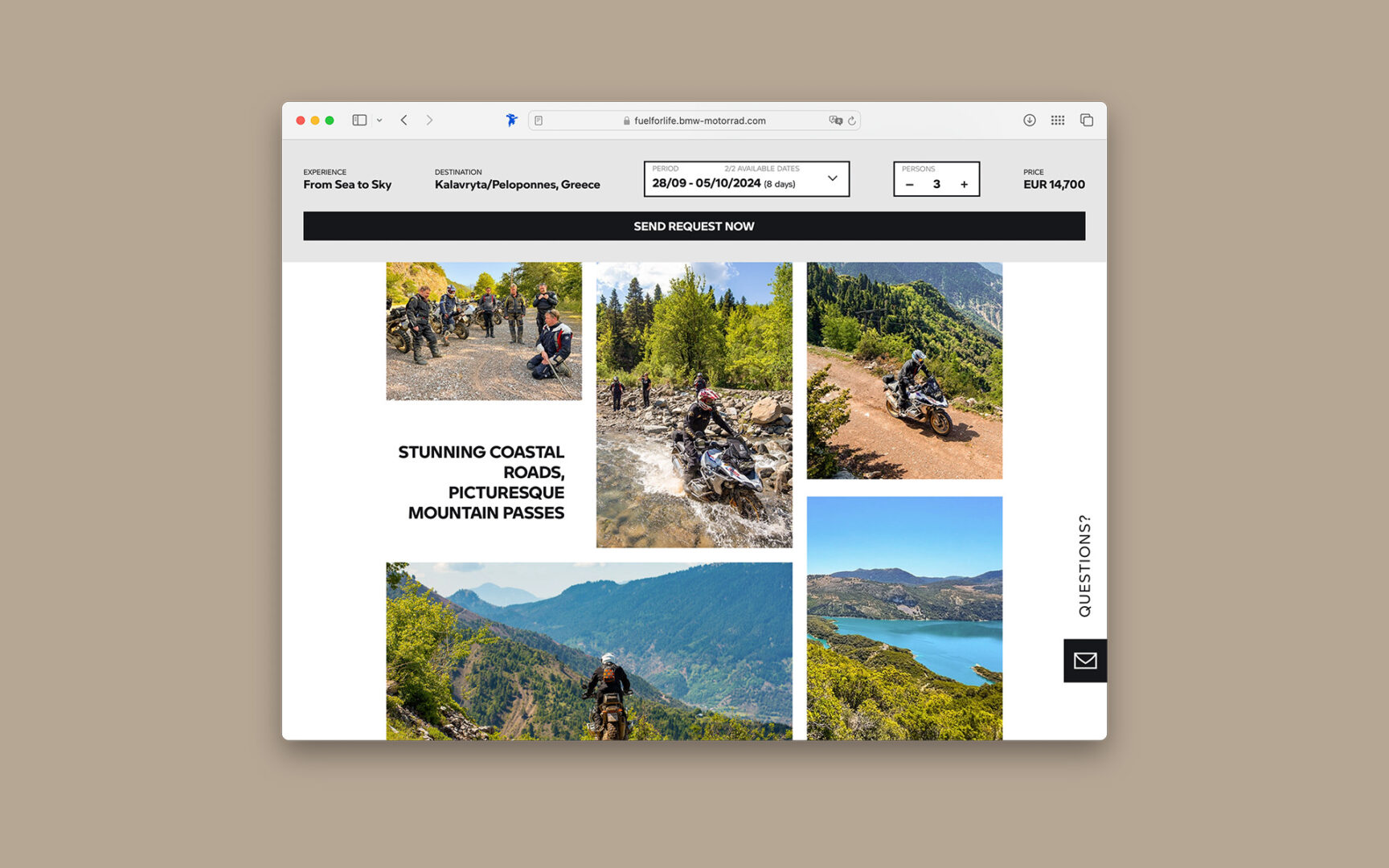 BMW Motorrad Fuel for Life Experiences