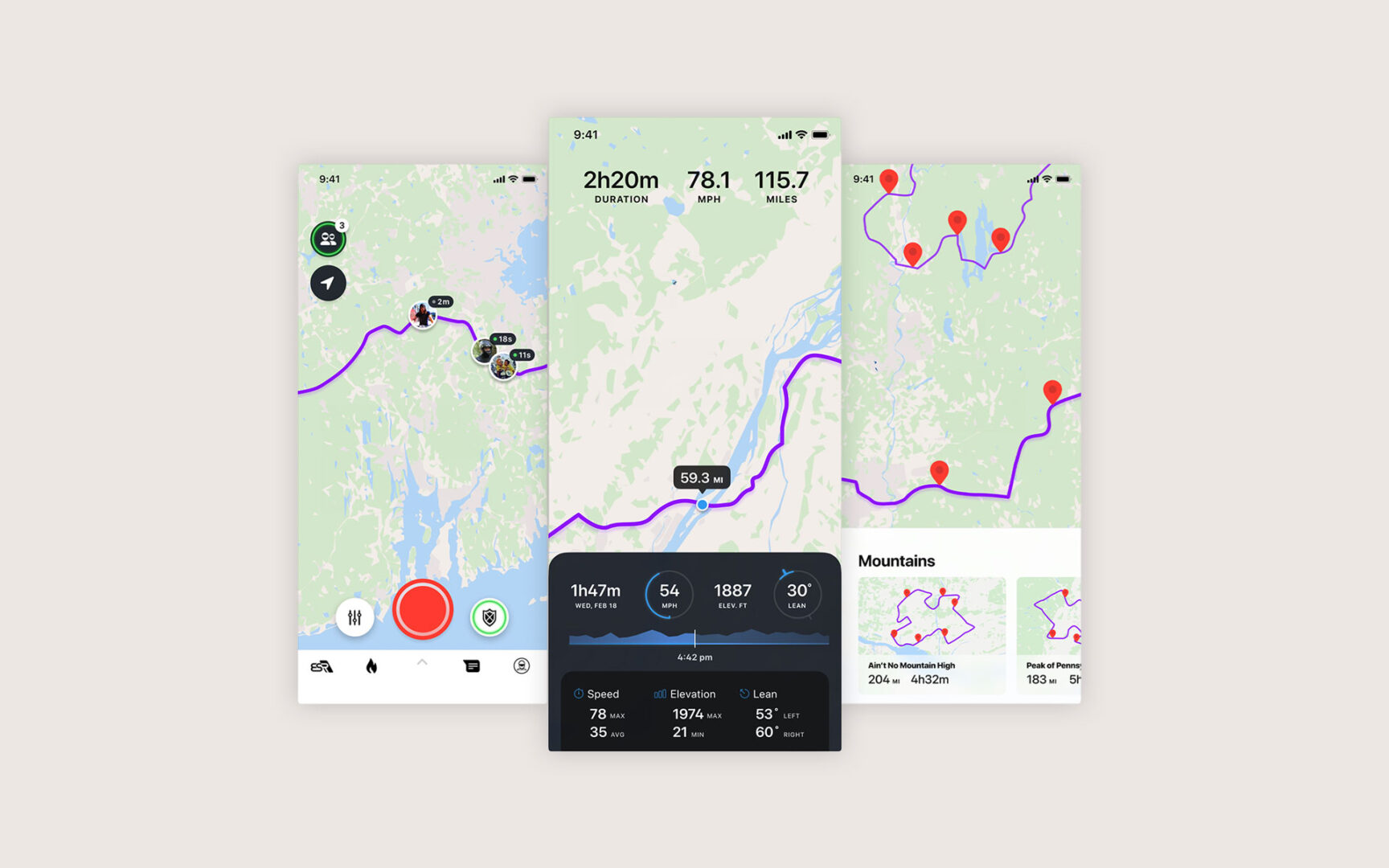Motorcycle Tracking APP with Crash detection