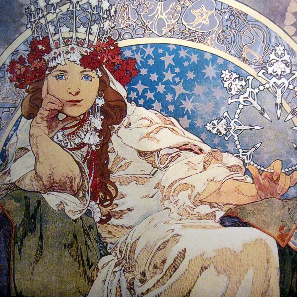 CAMELLIAS + IRIS by MUCHA (2023) | The Black Narcissus