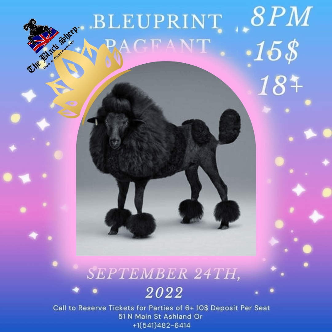 Bleuprint Drag Pageant – The Black Sheep