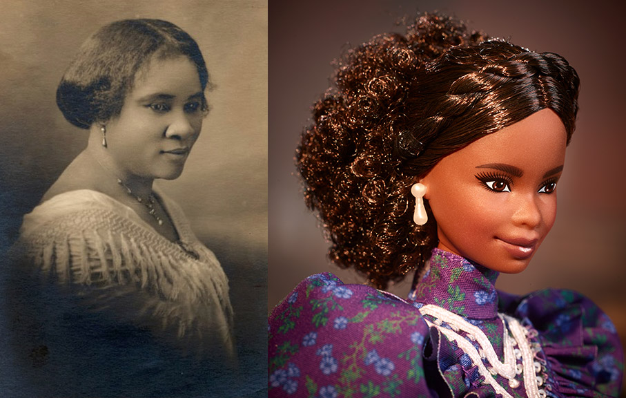 Mattel Honors Madam CJ Walker in Latest Barbie
