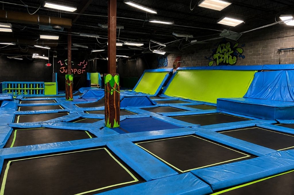 The Block: Trampoline Park, Roller Skating & Arcade Fun for