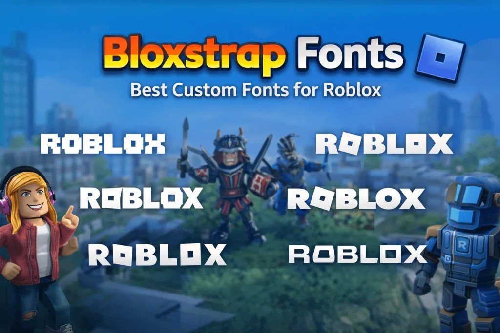 Bloxstrap Fonts 2026 Best Custom Fonts For Roblox PC Bloxstrap Fonts