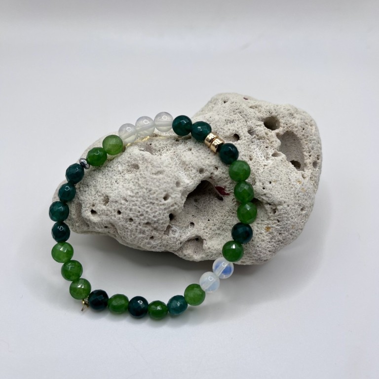 Green Agate Bracelet