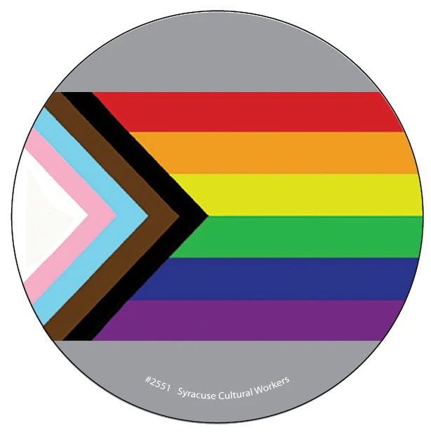 Progress Pride Flag Sticker