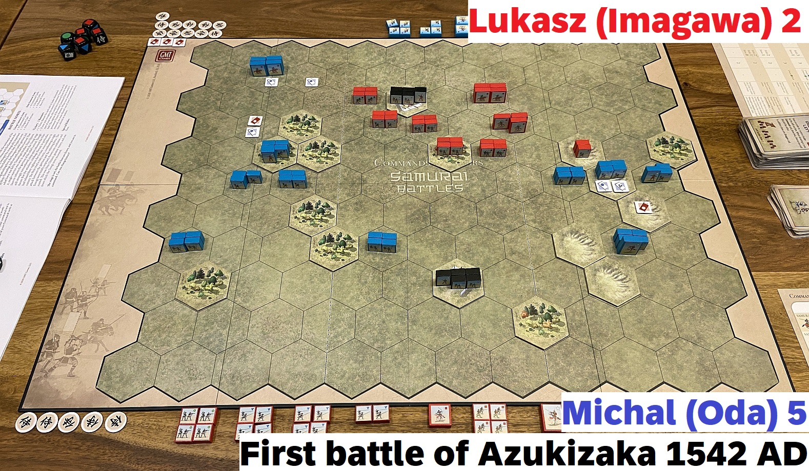 Samurai Battles session reports – Azukizaka 1542 & 1548 AD – The