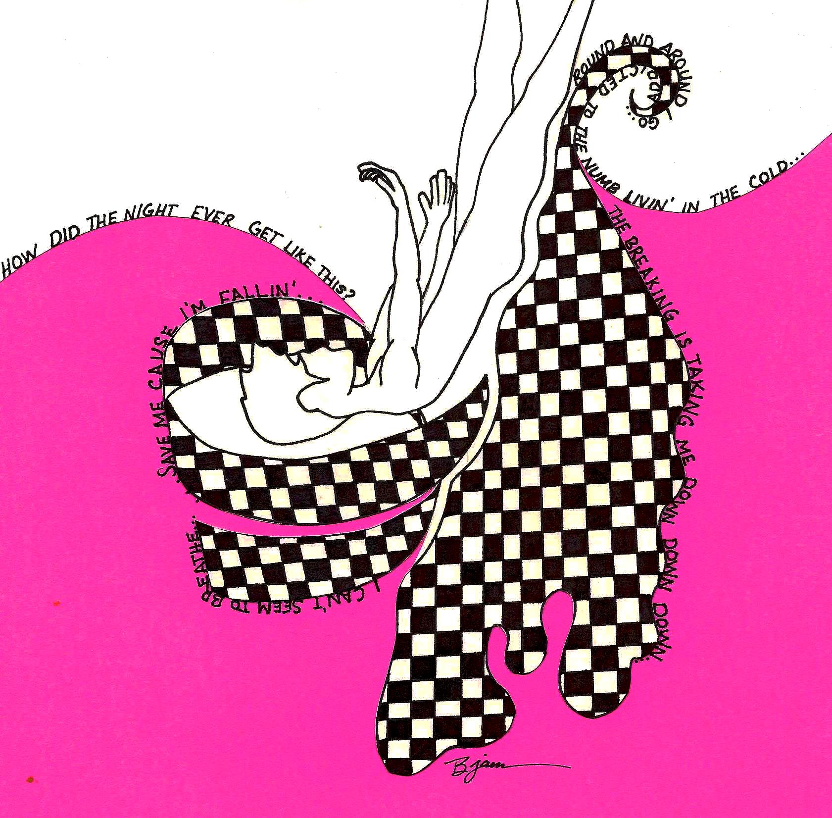 Runnin. (c) 2015. Bobby James. Inspired by: "Runnin" by Adam Lambert