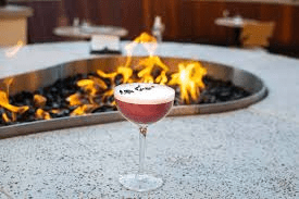Craft cocktail served at Press & Pony in Boise.