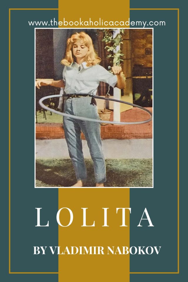 Review: The Uncomfortable Lolita by Vladimir Nabokov - Pinterest Pin