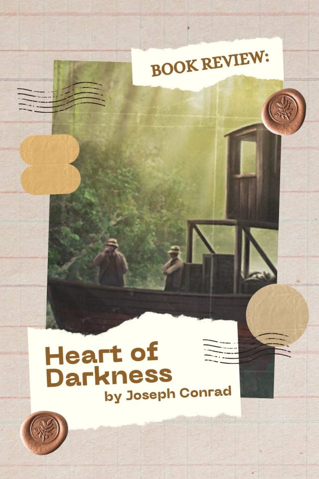 Review: Heart of Darkness by Joseph Conrad - Pinterest Pin