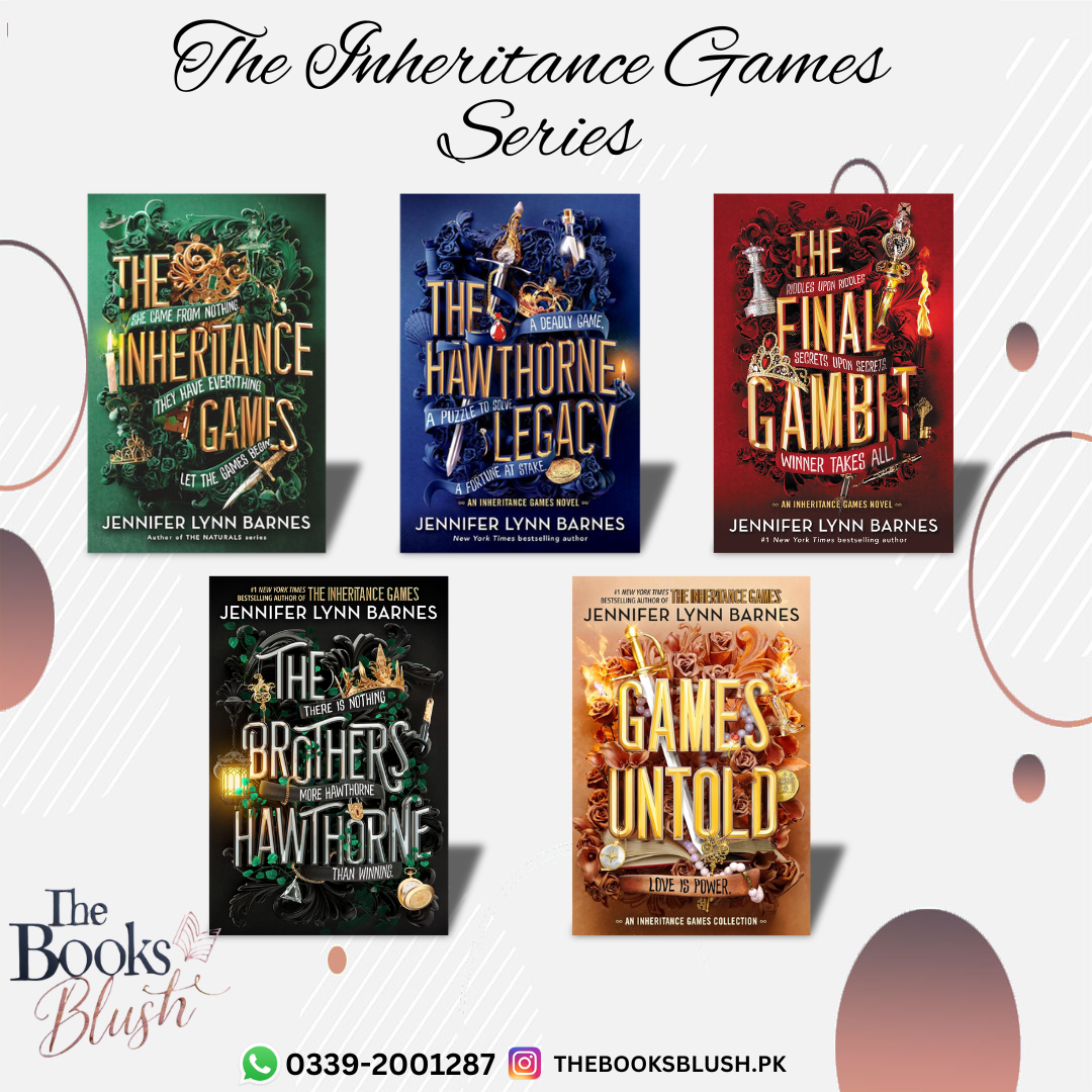 The Inheritance Games Series By Jennifer Lynn Barnes The Books Blush The Inheritance Games Series 