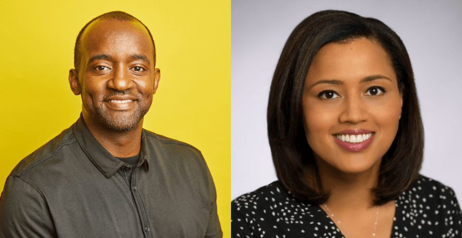 Kenny Mitchell and Nina Barton Headshots