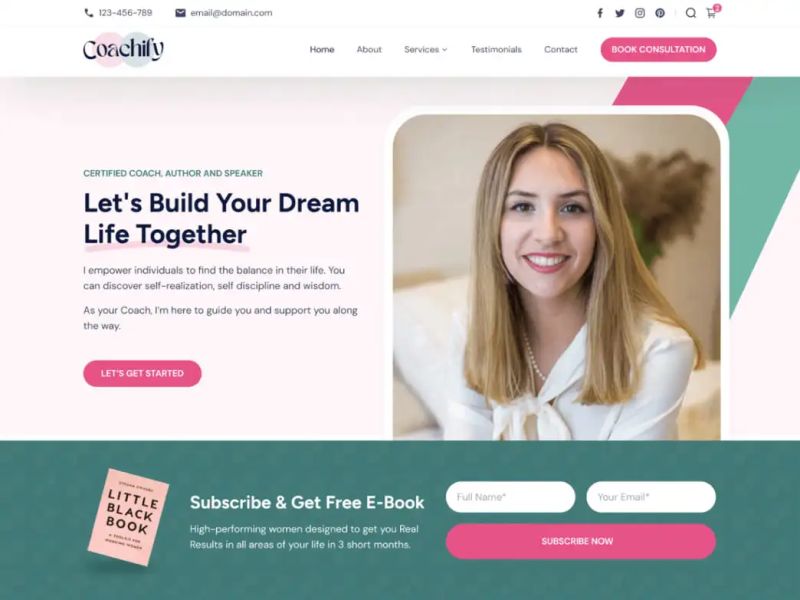 Coaching And Training Wordpress Themes Templatewatch - Full HD Light Images for Desktop