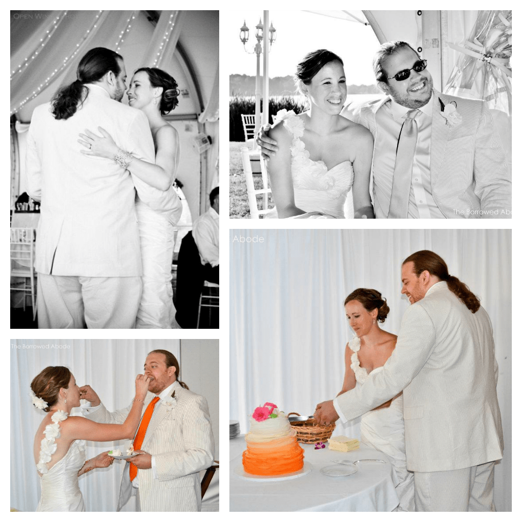 Reception Jane & Ryan Collage - The Borrowed AbodeThe Borrowed Abode