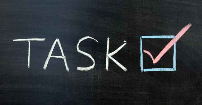 What is the difference between a task and a goal? - The Bragg Factor® What is the difference between a task and a goal? - The Bragg Factor®