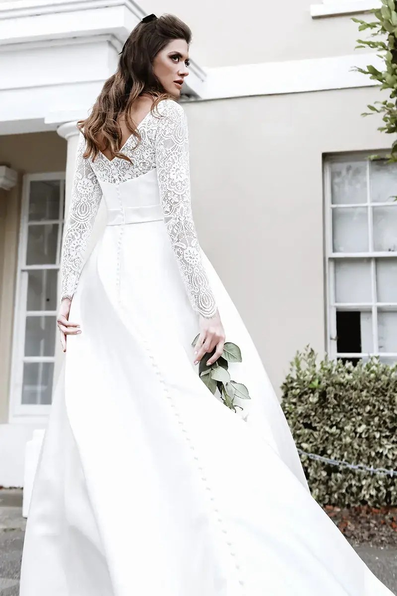 Modern Wedding Dresse-miabelle-paris