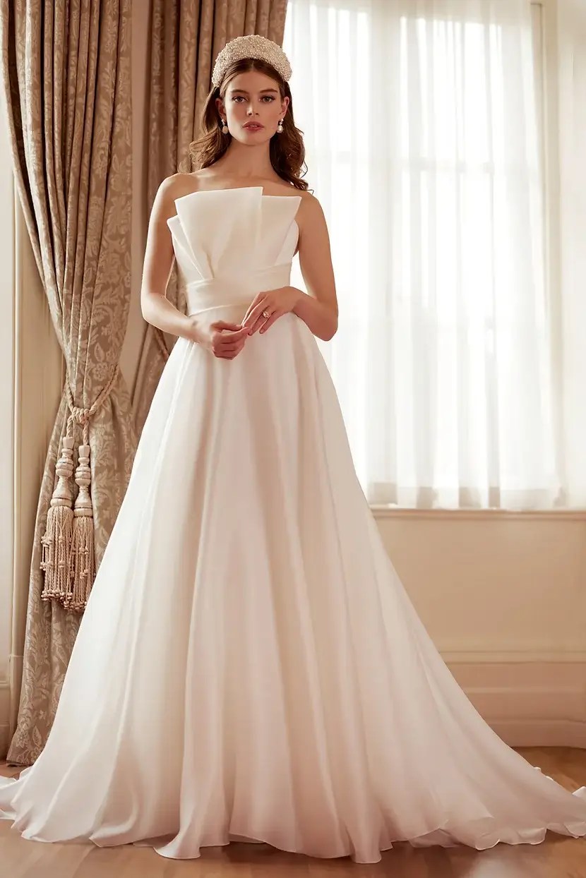 Bridgerton-inspired wedding gowns