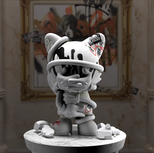 Gucciモデルも務めるバーチャルキャラクター：「Superplastic」2,000万