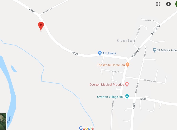 map of Overton The Brow