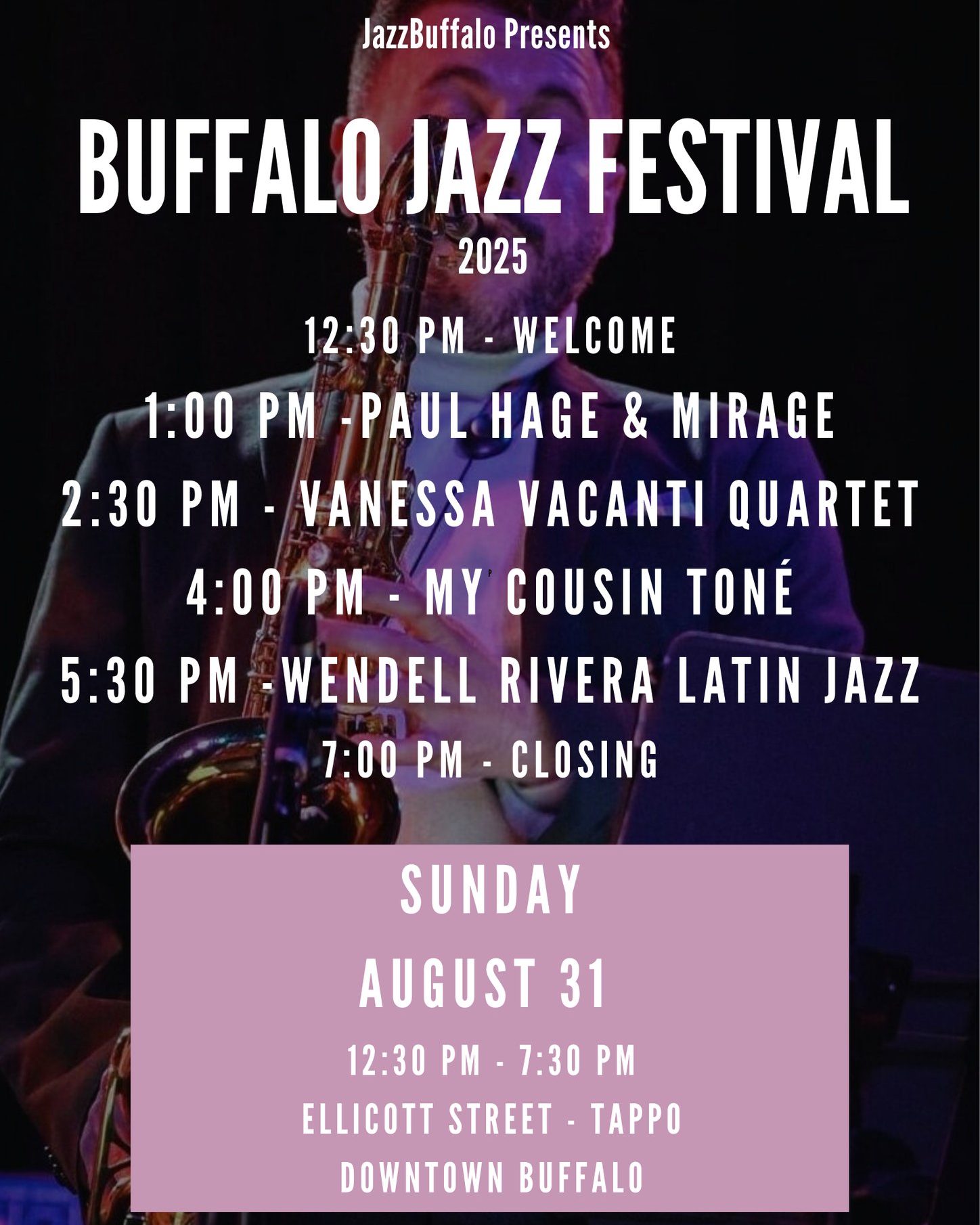 Today in Local Music and Community: Sunday August 31, 2025