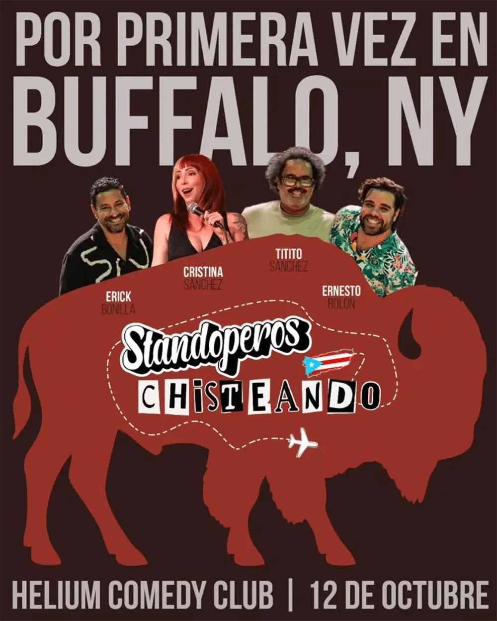 The Comedy Buzz: Derrick Stroup, ‘Standoperos Chisteando’